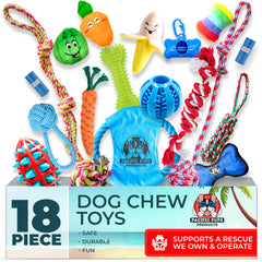 Pacific Pups chew toys for teething and chewing