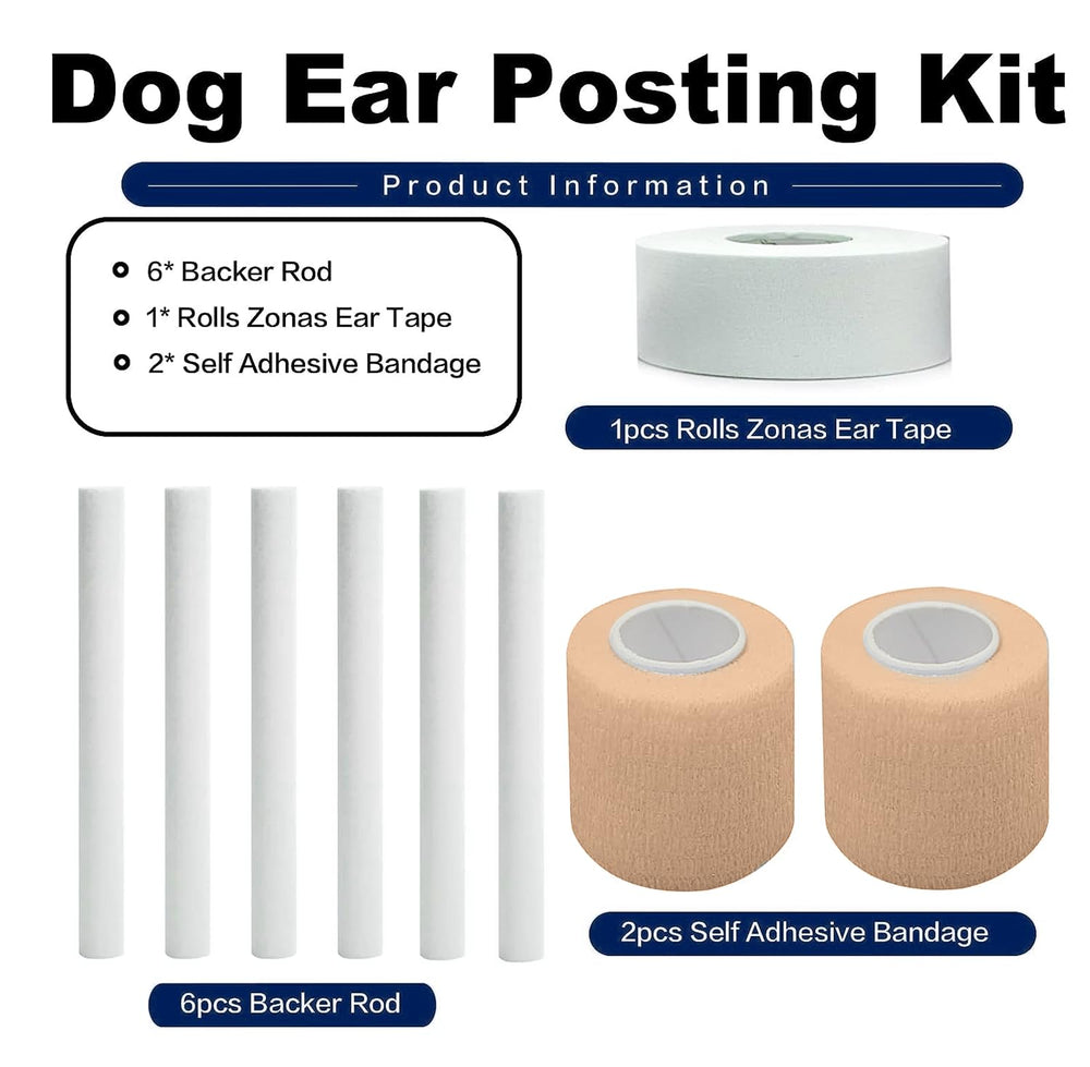 Pacify Ear Posting Kit in use during ear positioning session
