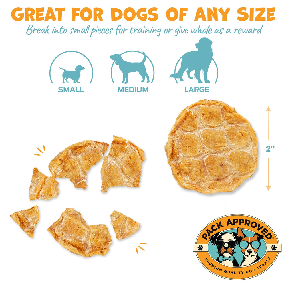 Pack Approved Chicken Chips one-ingredient chicken breast for simple, clean treats