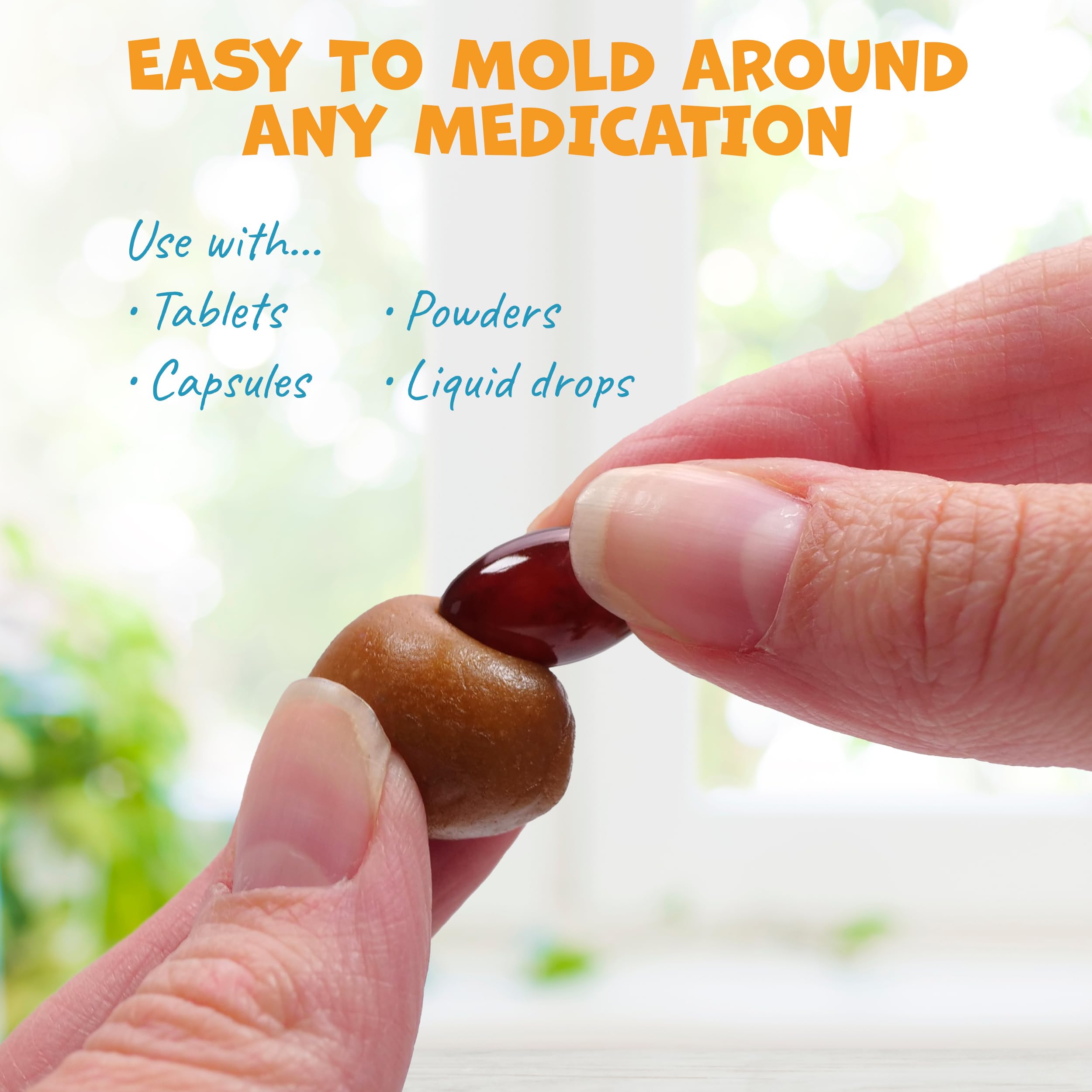 Pack Approved Flavor-Doh low-calorie option supports everyday pill hiding.