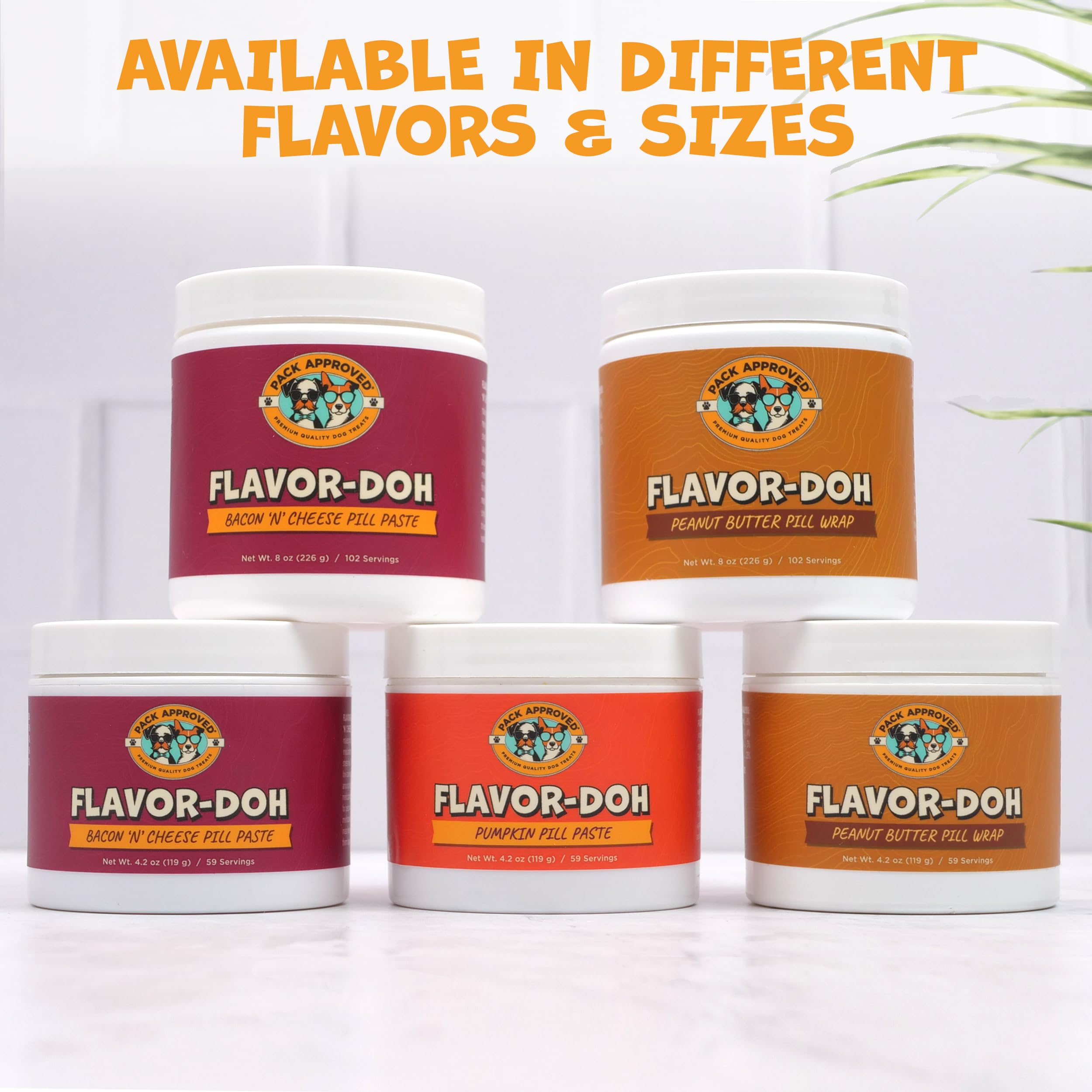 Moldable Flavor-Doh paste texture for flexible pill hiding options