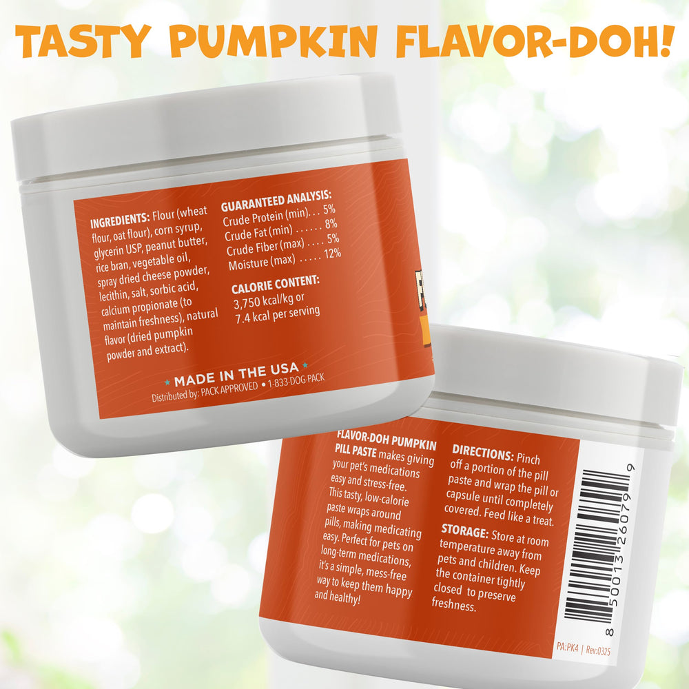 Pack Approved Flavor-Doh usa-made-label signals quality and safety