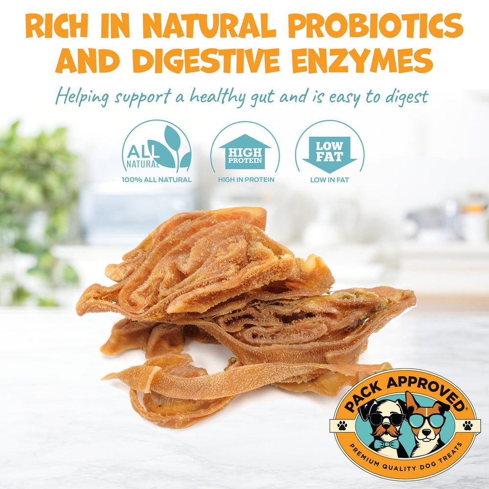 Pack Approved Lamb Tripe treats ready for portioning and rewards.