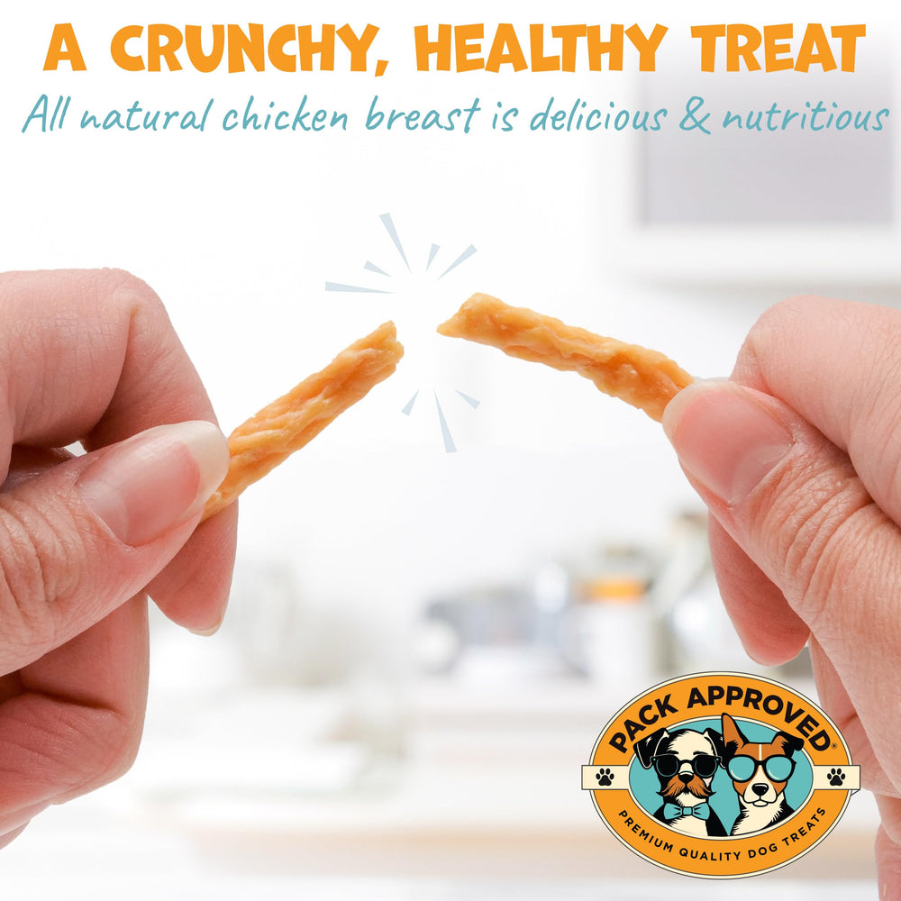 Pack Approved USA-made dog treats highlighting local sourcing.
