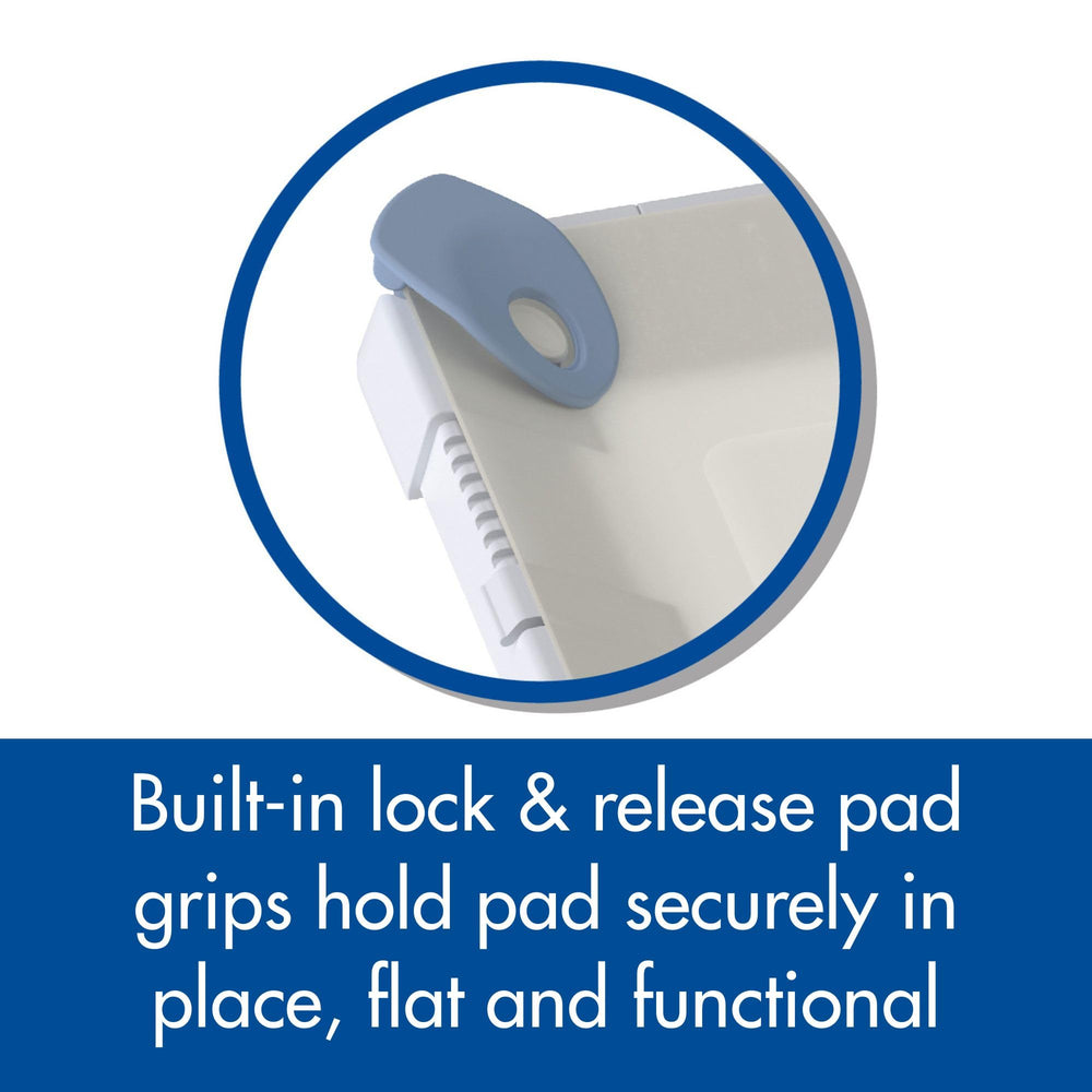Pad Genius ABS construction is lightweight yet durable for daily use