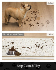 PADOOR mat shown rolled for easy storage and portability.