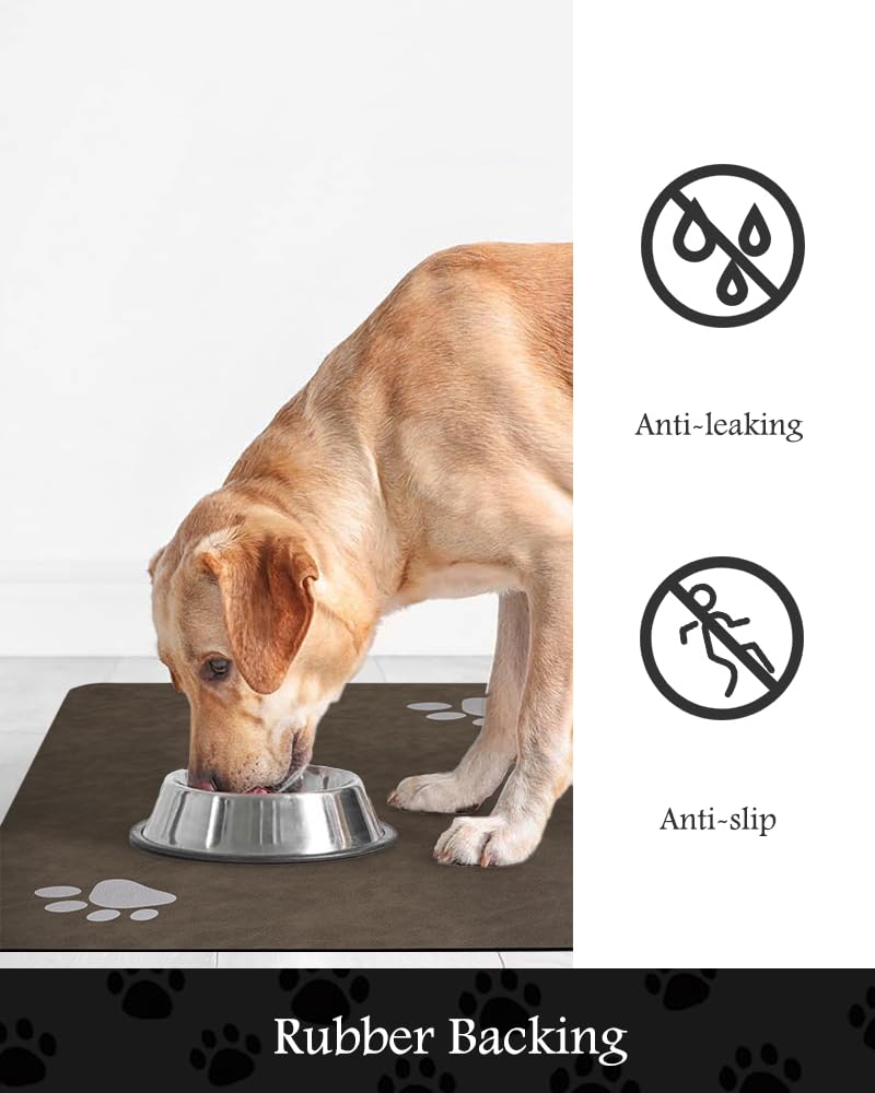 PADOOR mat has a waterproof bottom to protect flooring from leaks