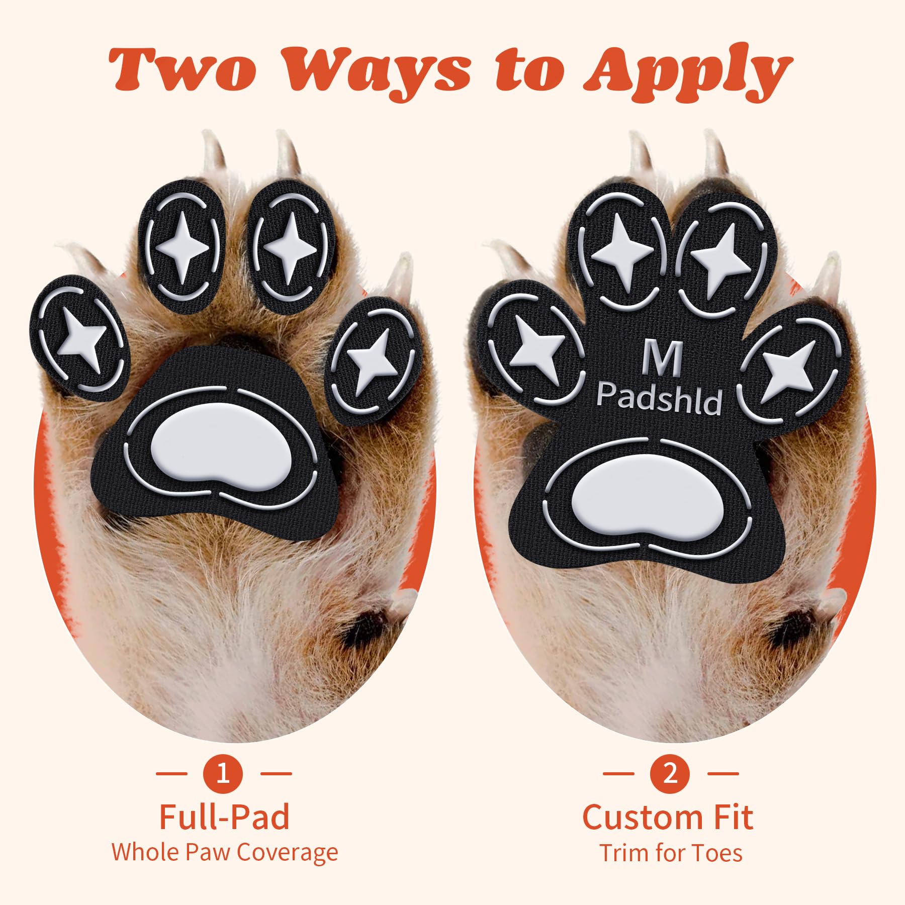 Padshld paw protectors support comfortable daily movement