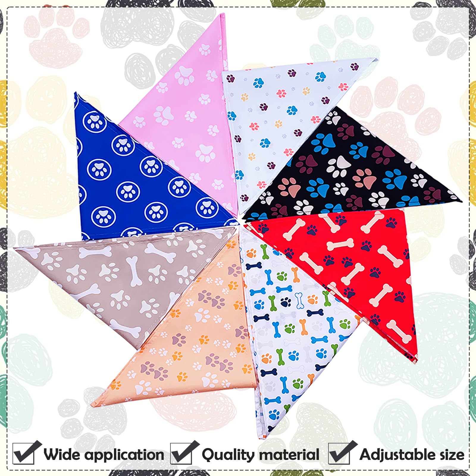 Pai Sence bandana folded neatly for easy storage and travel.