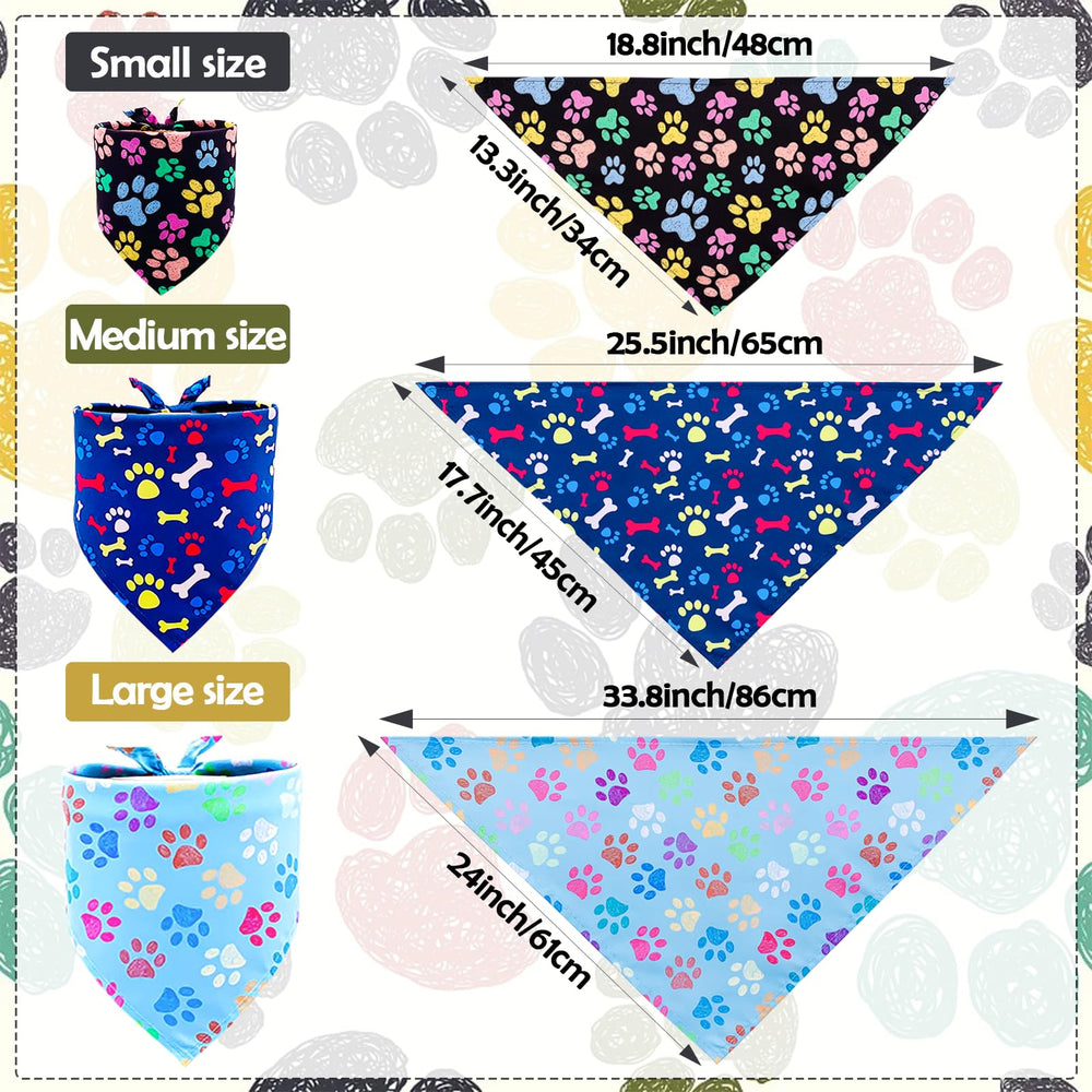 Pai Sence XXL bandana shows generous size suitable for bigger dogs and comfortable wear.