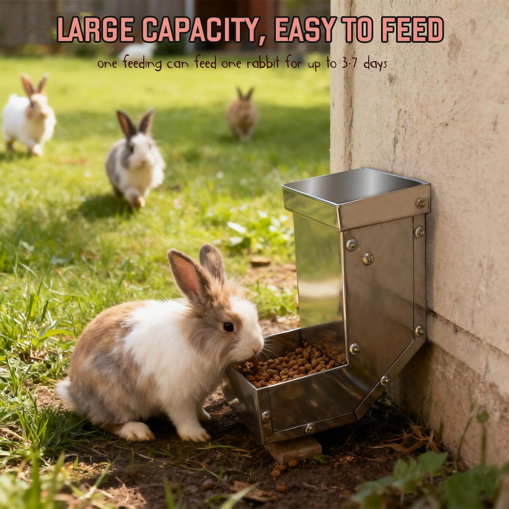Paiaojia outdoor-ready metal feeder withstands outdoor conditions