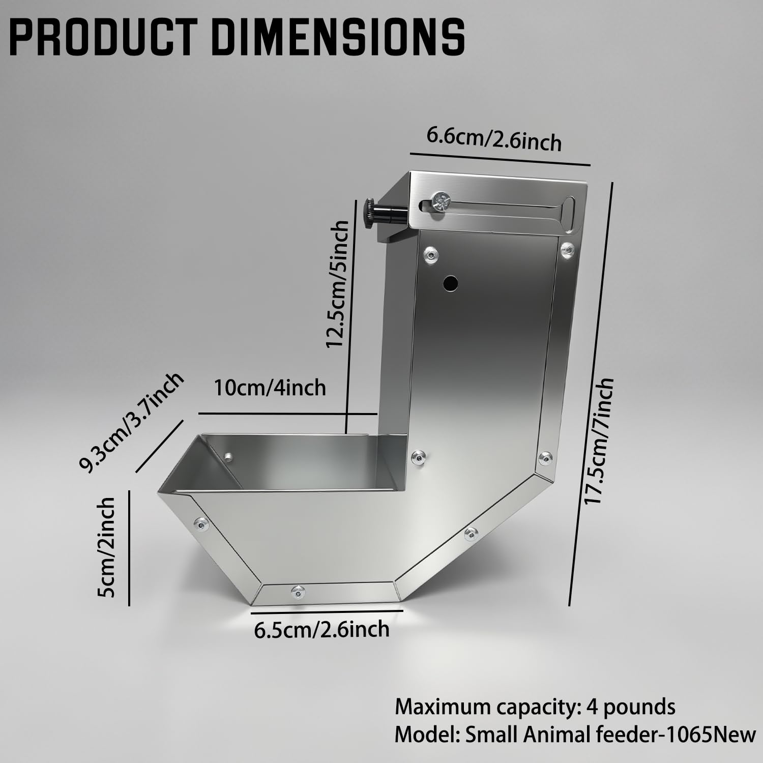 Paiaojia hanging option keeps feeder securely in the cage