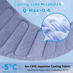 PAIGTEK double-sided cooling fabric close-up highlights versatile cooling options.