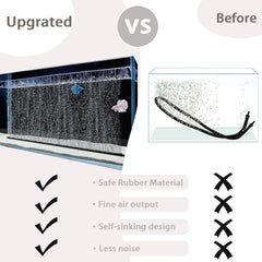 Pairwugui clear suction cups secure the bubbler.