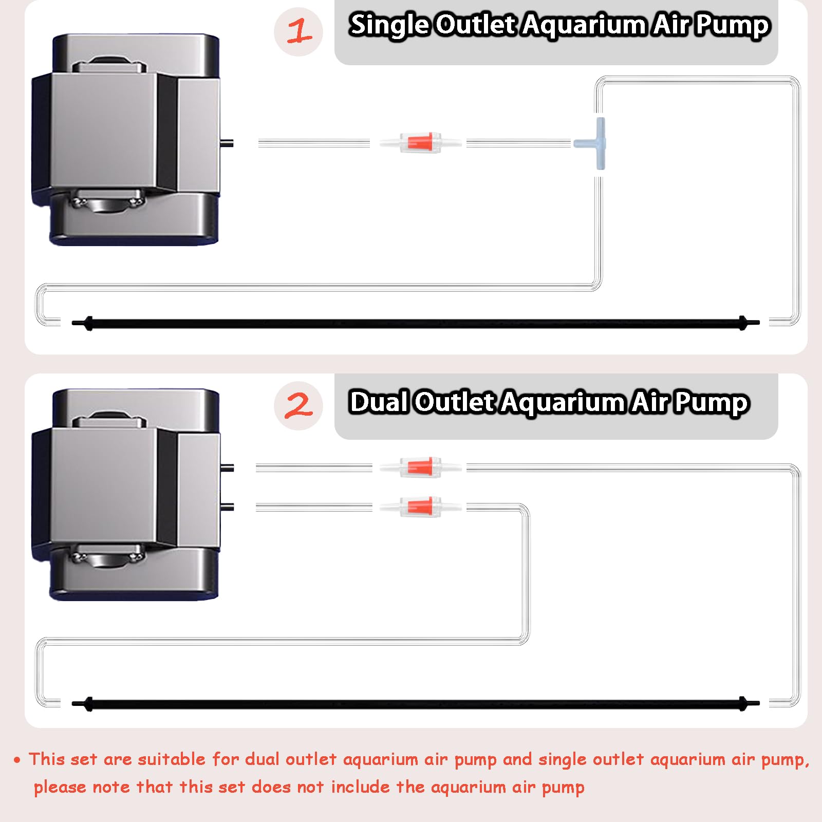 Pairwugui T-shaped connector simplifies bubble distribution.