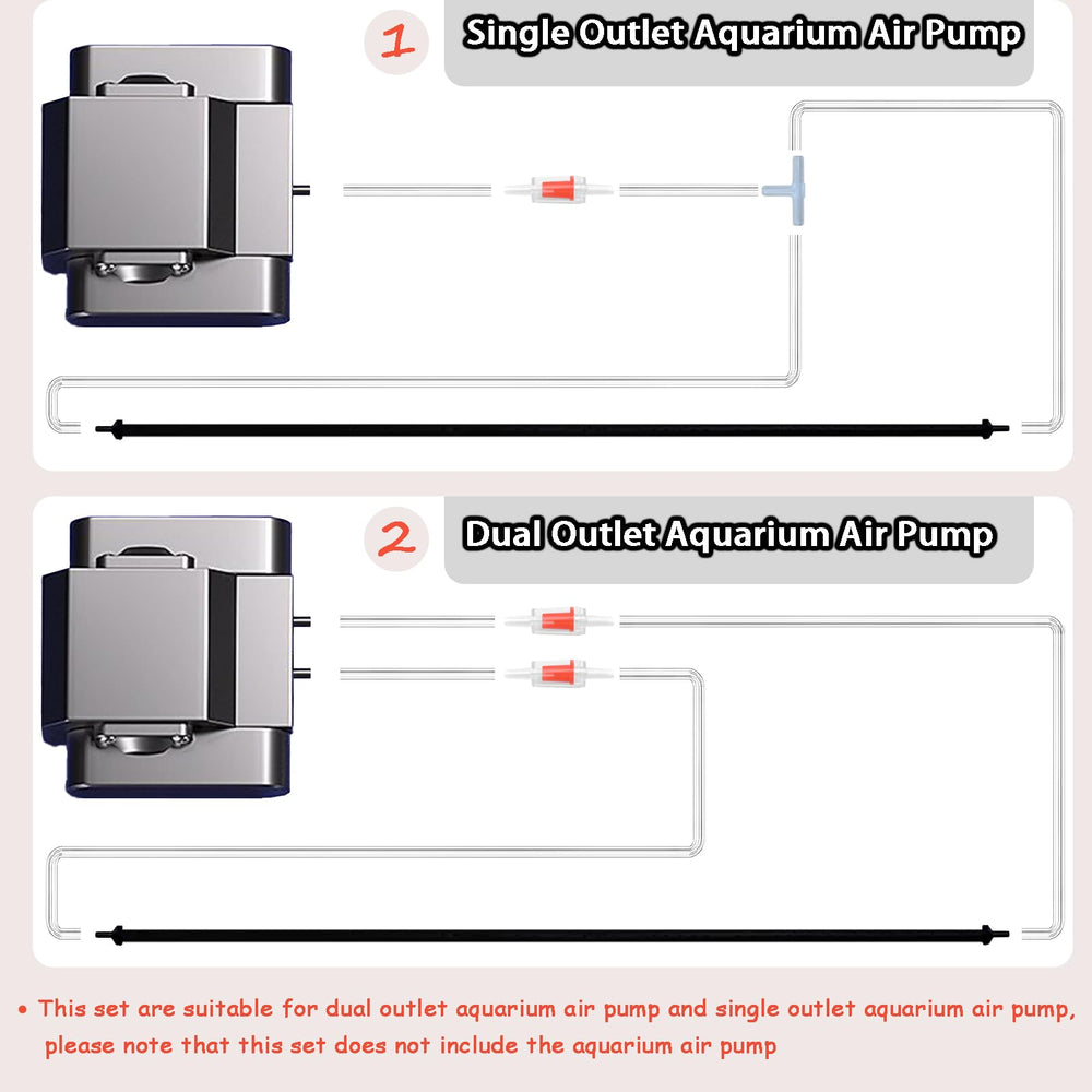 Pairwugui T-shaped connector simplifies bubble distribution.