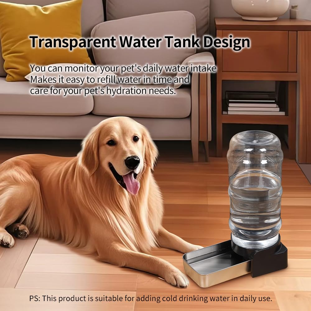 PAKEWAY clear tank helps track daily water intake across multiple pets