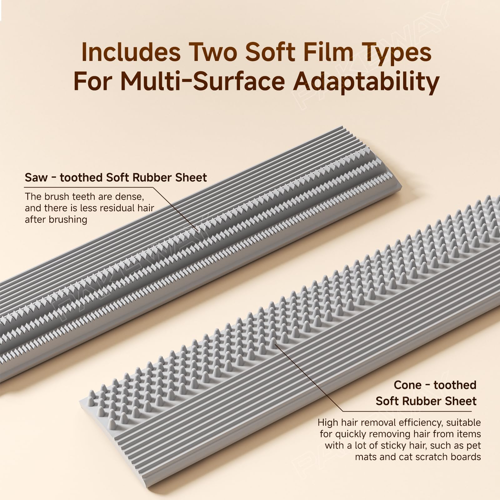 PAKEWAY double filtration system blocks dust and dander for cleaner air.