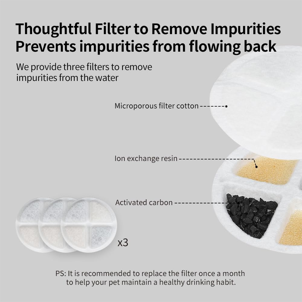 PAKEWAY easy-to-remove filters simplify maintenance for fresh water