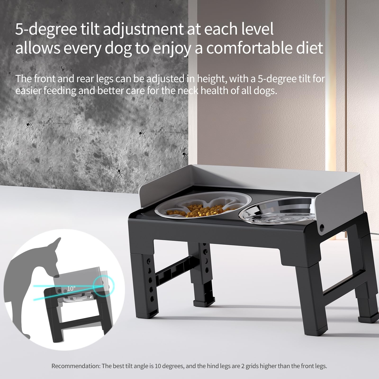 PAKEWAY spill-proof back guard contains splashes and protects floors