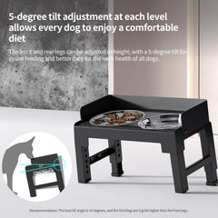 PAKEWAY spill-proof back baffle helps keep floors clean during feeds