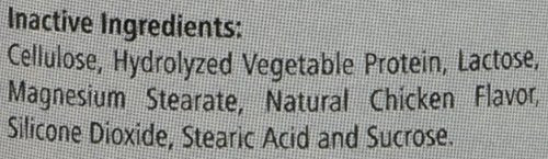 Pala Tech Cranberry Plus ingredient list closeup featuring cranberry extract and echinacea