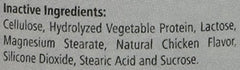 Pala Tech Cranberry Plus ingredient list closeup featuring cranberry extract and echinacea