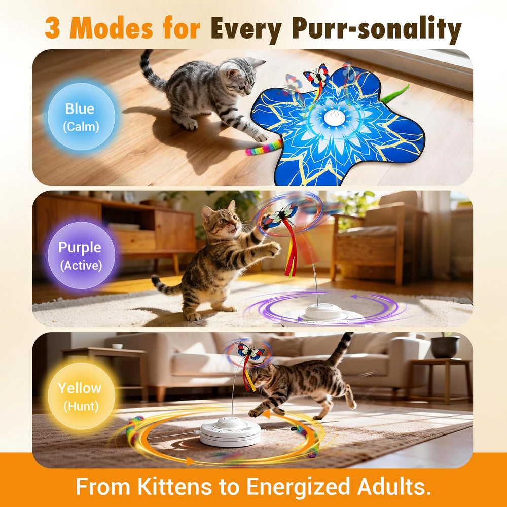 Paleclouds toy sounds stimulate natural hunting instincts and curiosity