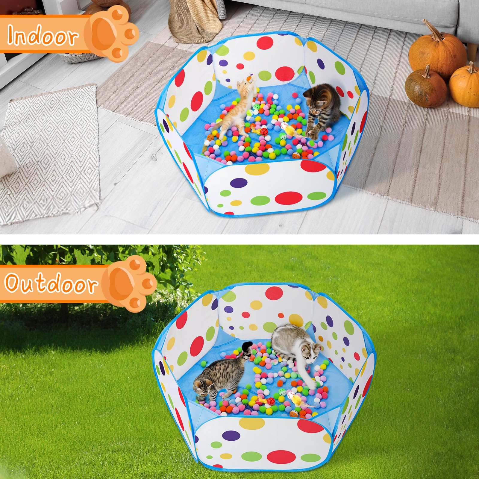 Palksky indoor outdoor play area supports safe versatile cat enrichment