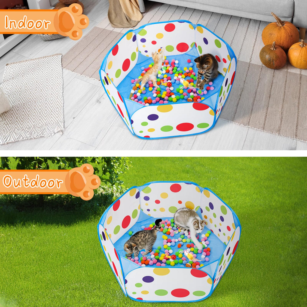 Palksky indoor outdoor play area supports safe versatile cat enrichment