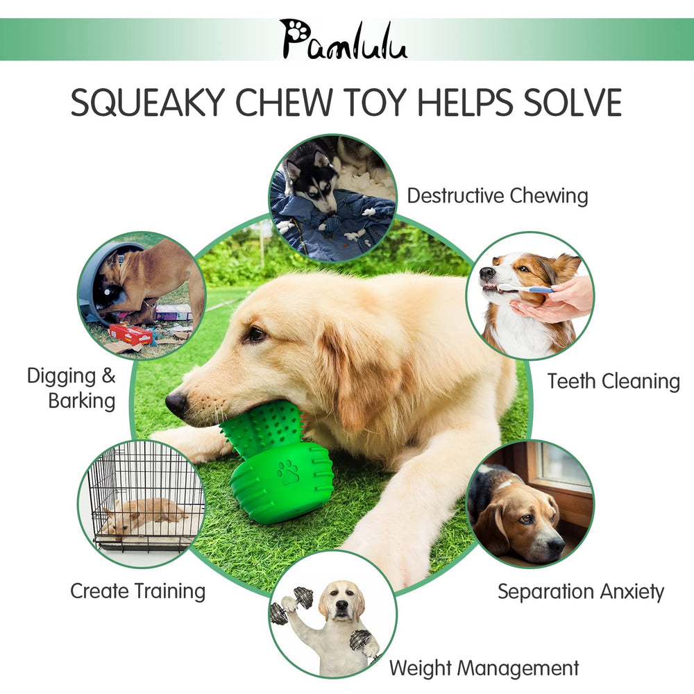 Pamlulu tough chew toy suits aggressive chewers and energetic pups.