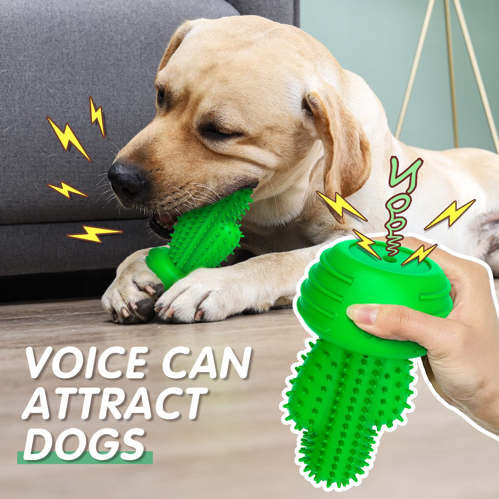 Pamlulu toothbrush-design toy promotes easy brushing while chewing.