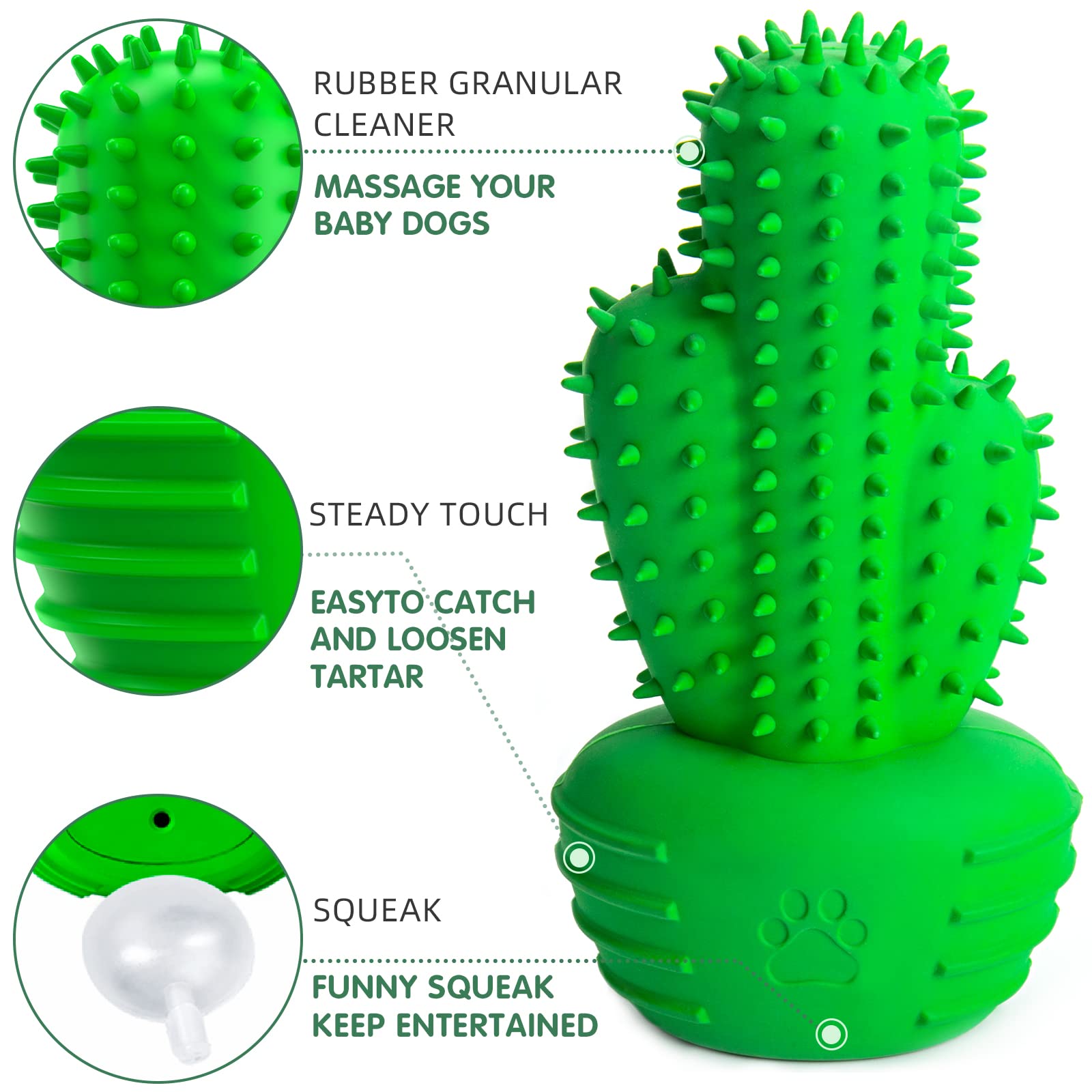 Pamlulu squeaky base adds interactive sound for engagement.