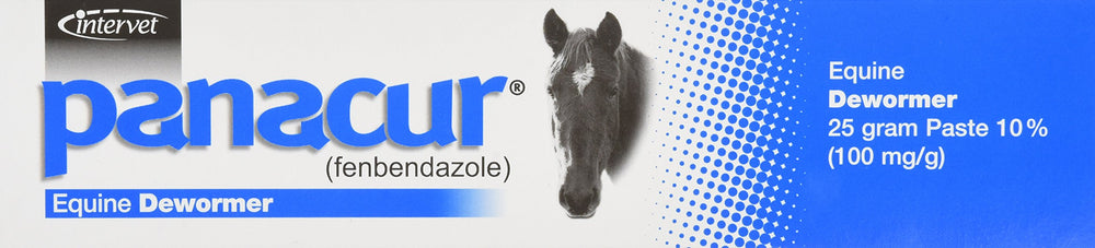 Panacur horse paste dosing tube shown for convenient administration.