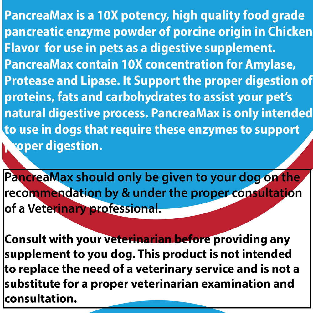 PancreaMax USA-made label signaling quality and standards.