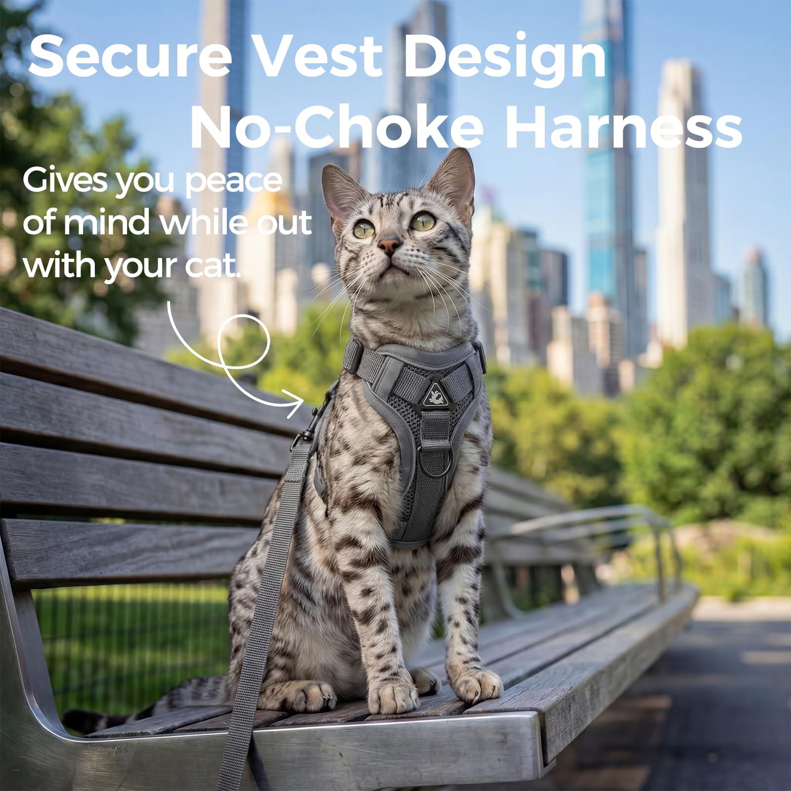 Pangdi soft breathable mesh harness for comfortable wear