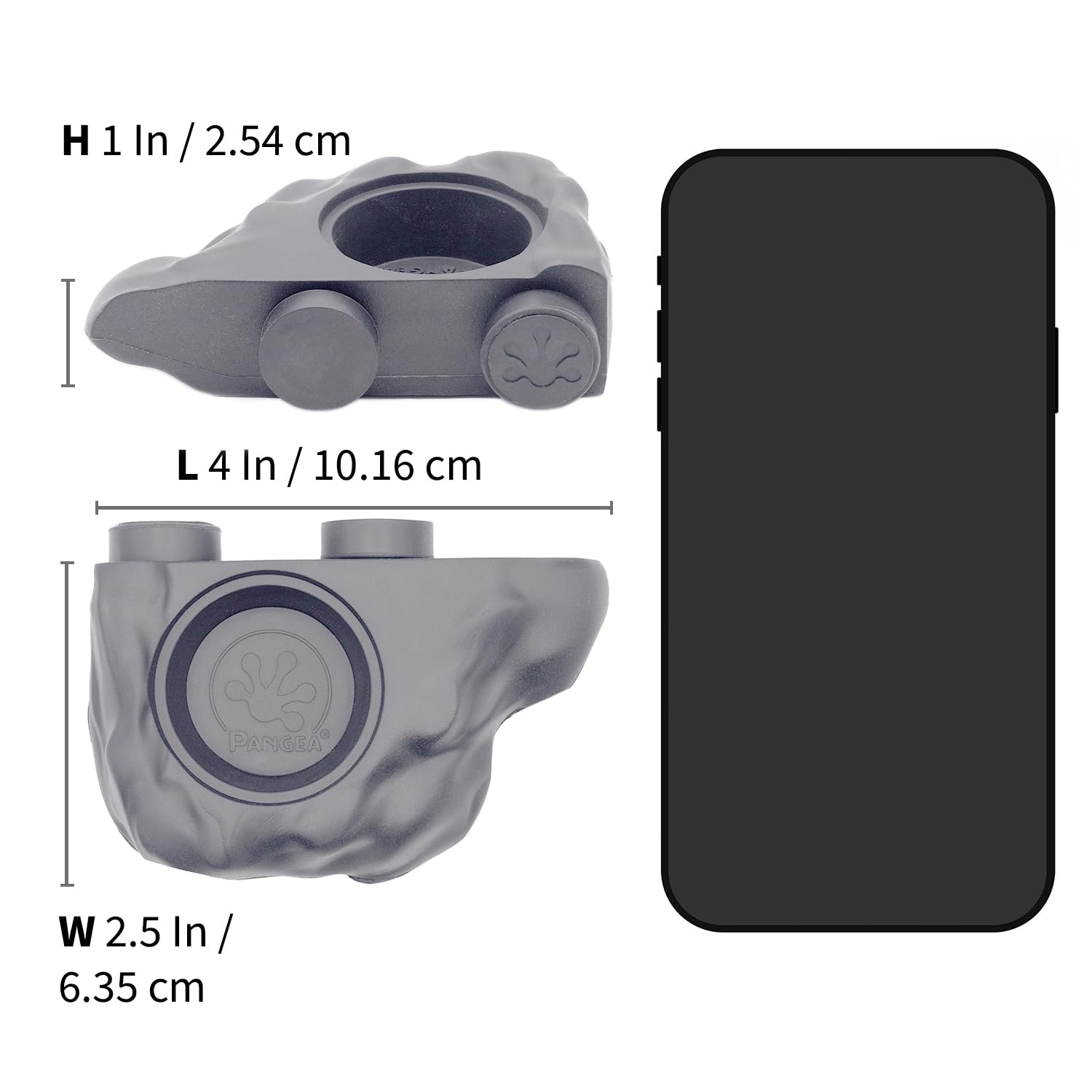 Pangea gecko feeding ledge's durable silicone finish is easy to clean.