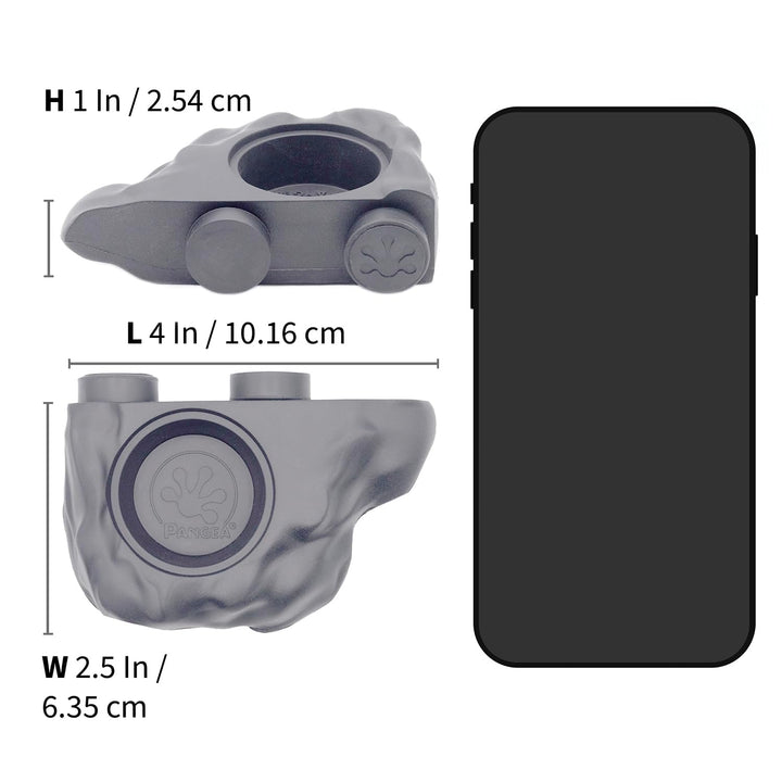 Pangea gecko feeding ledge's durable silicone finish is easy to clean.
