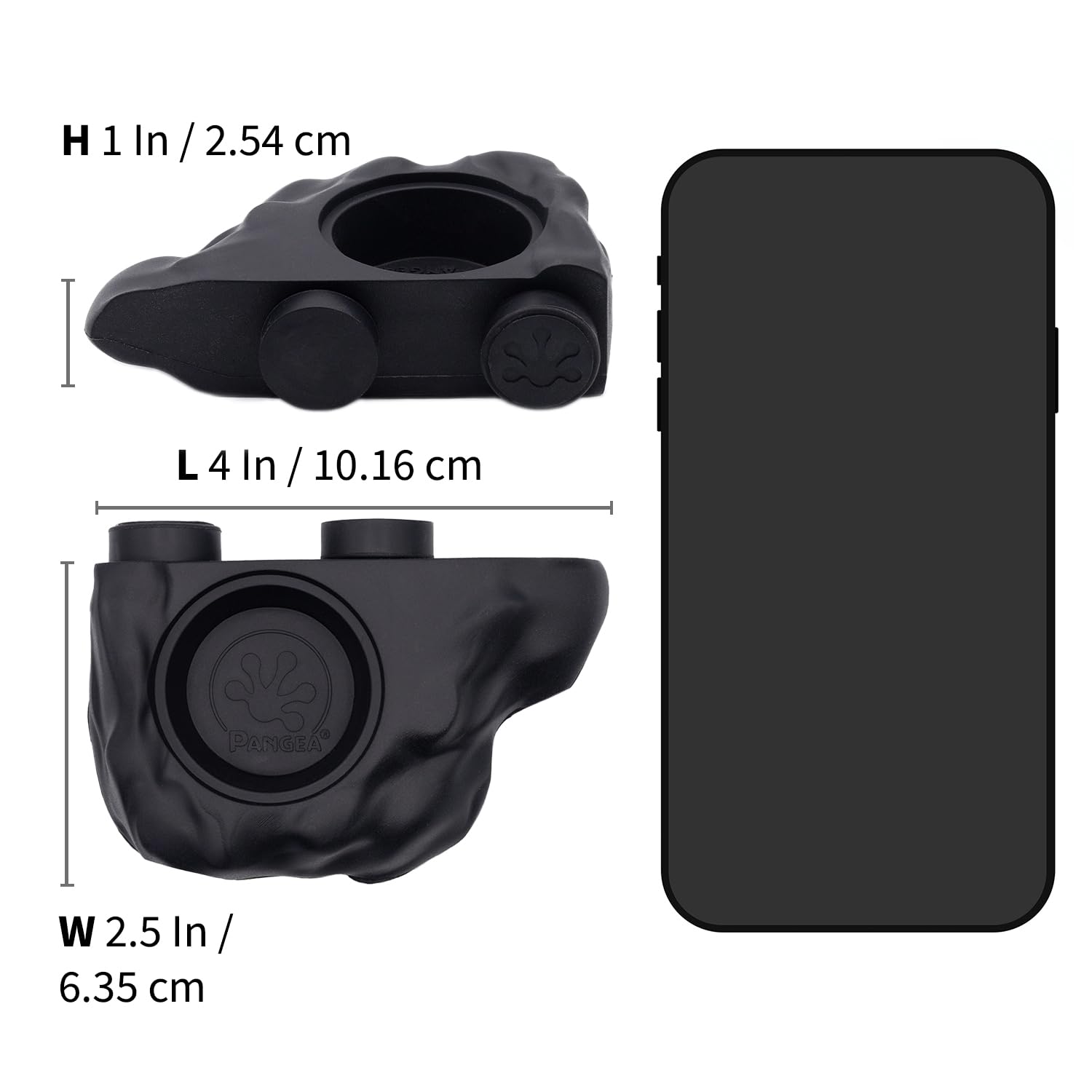 Pangea gecko feeding ledge in durable silicone for long-lasting use
