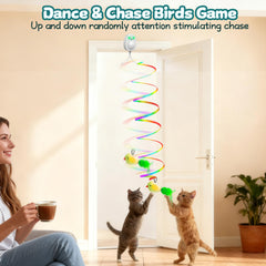 PANRIO customizable ribbon dances in irregular 360° motion for varied play