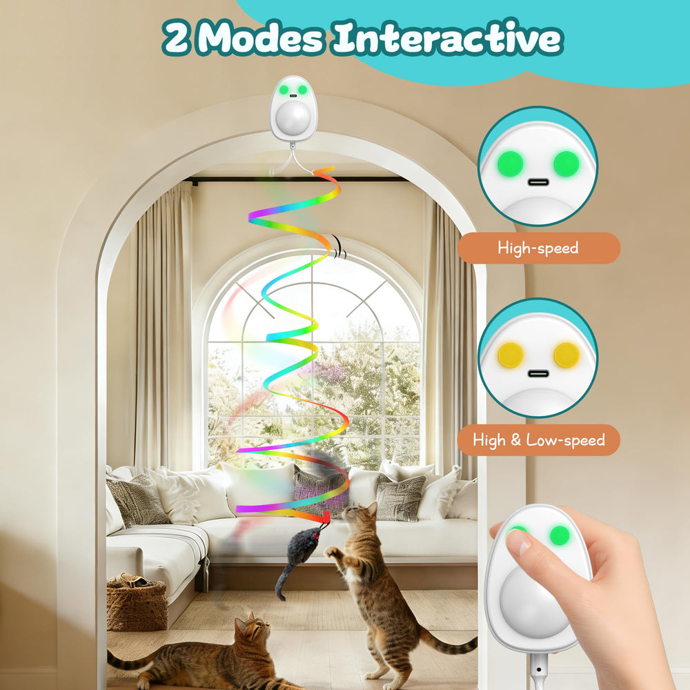 PANRIO flying bird accessory prompts dynamic chasing and mental stimulation