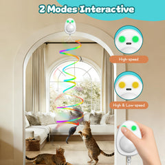 PANRIO flying bird accessory prompts dynamic chasing and mental stimulation