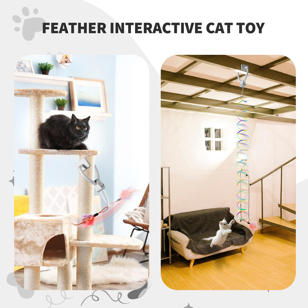 PANRIO included accessories kit adds variety to enrichment routines.