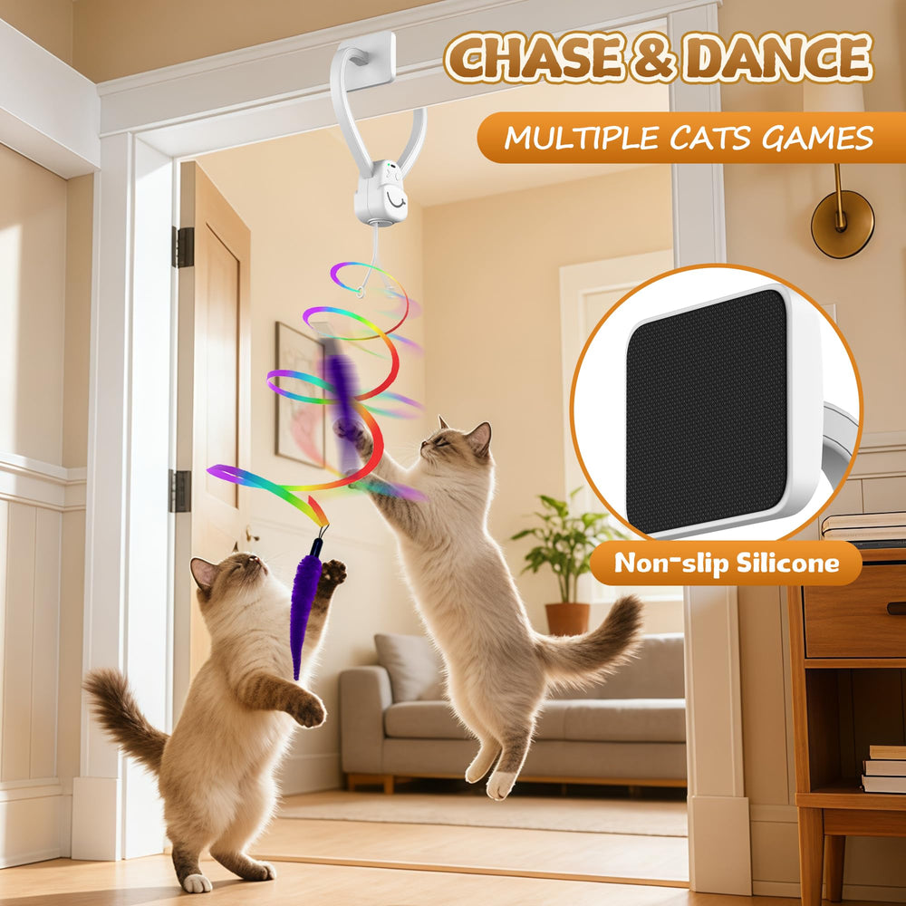 PANRIO quiet energy-saving mode keeps playtime unobtrusive in homes.