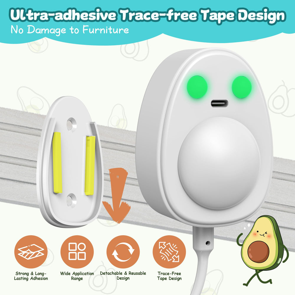 PANRIO wall-mounted clip enables damage-free installation