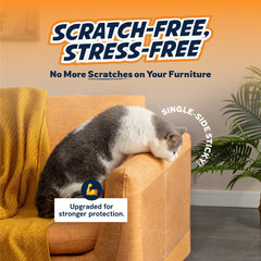 Panther Armor matte finish sofa protector blends with decor while guarding upholstery.