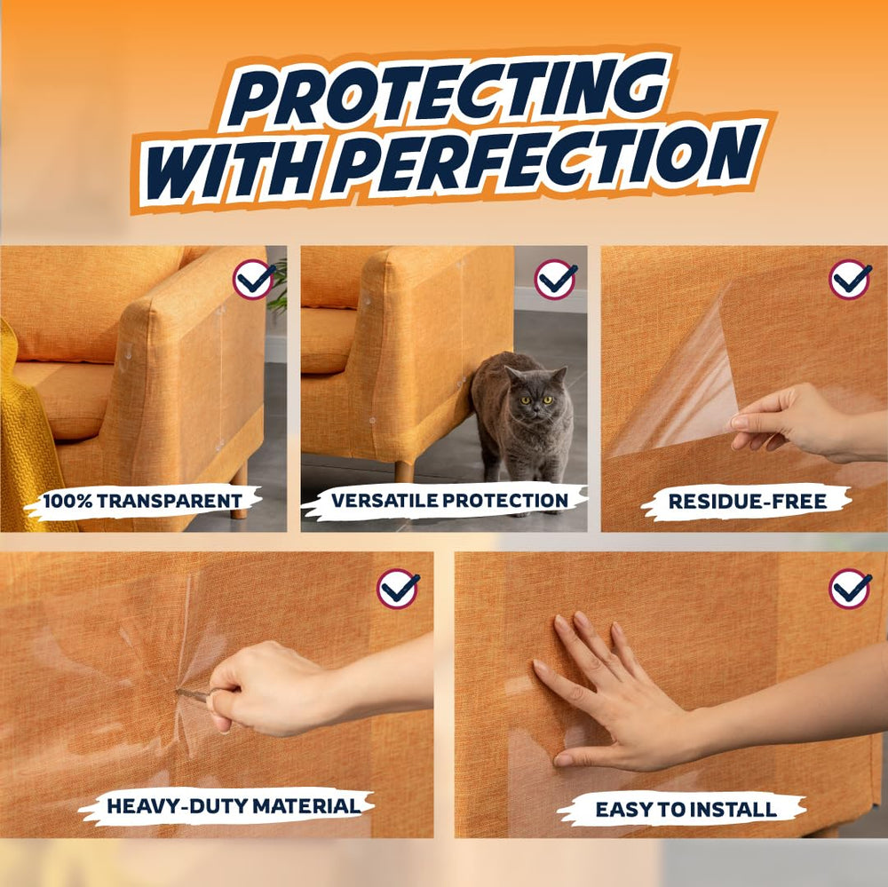 Panther Armor twist pins add extra hold on high-traffic areas.