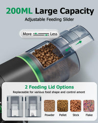 Papettly battery operated design for off grid feeding