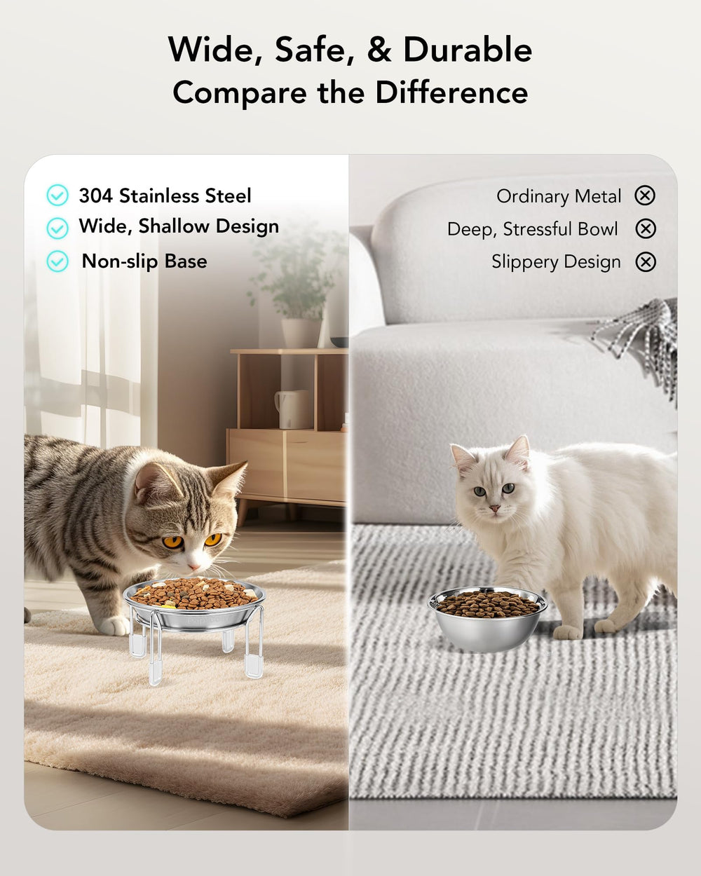 PapiCola 2-pack provides versatile feeding options for pets in multi-pet homes.