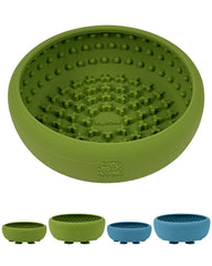 PapiCola dog lick bowl with strong suction base for stable use
